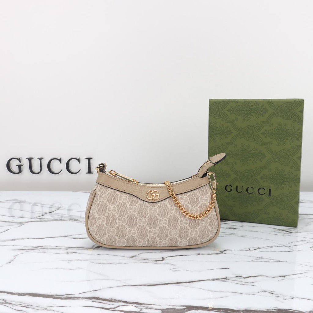 Ivory Chain Mini Shoulder Bag