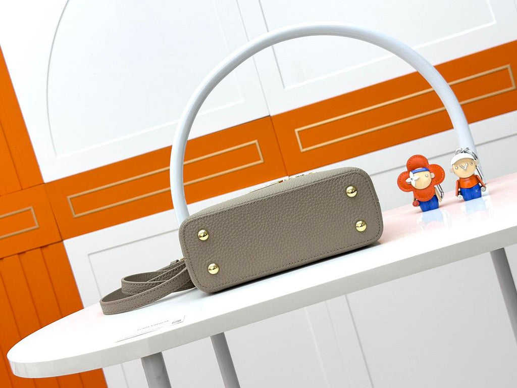 Structured Mini Top Handle Crossbody Bag