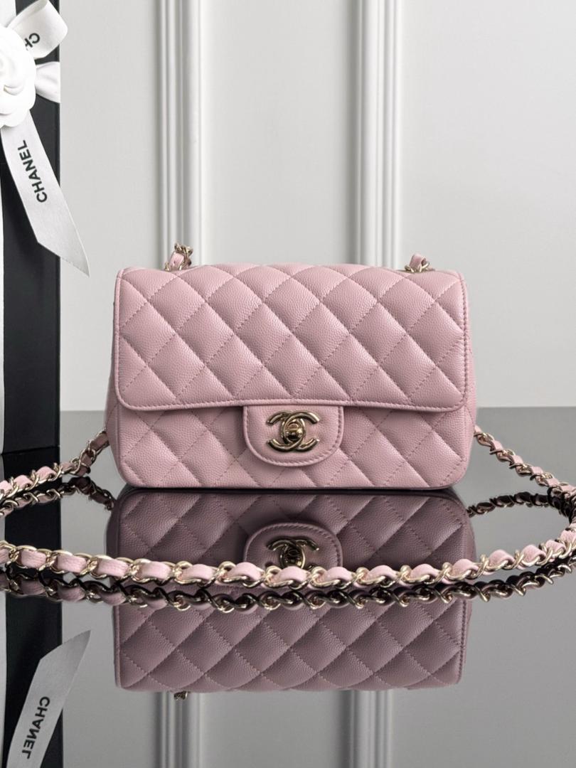 Ivory Quilted Chain Bag White