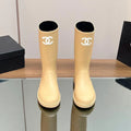Viral Rubber Boots Yellow