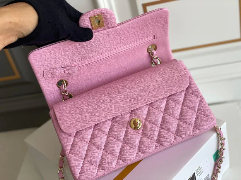 Classic FlapP Small Bag 23CM-Pink Edition