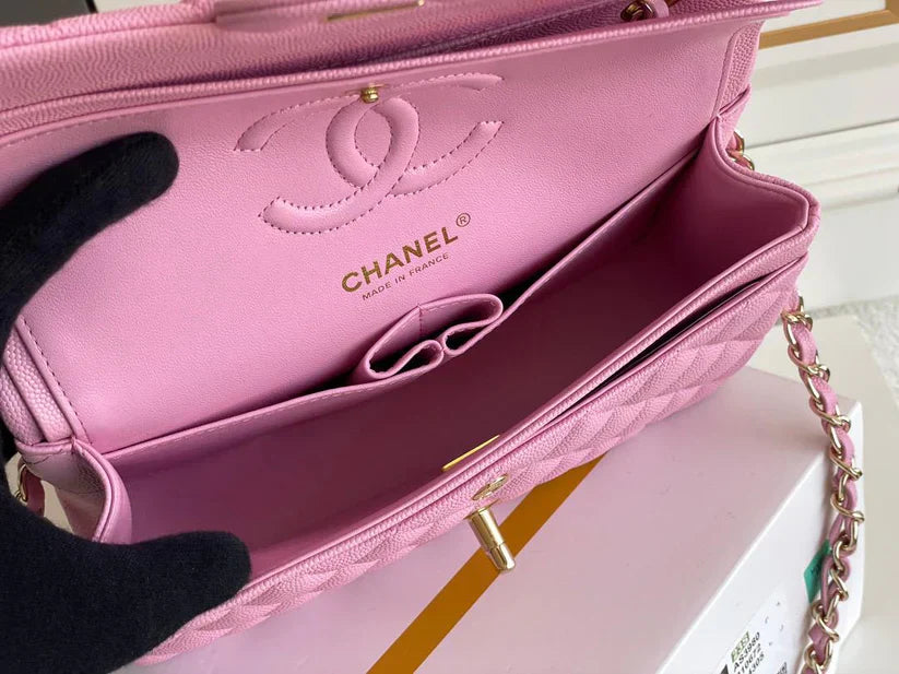 Classic FlapP Small Bag 23CM-Pink Edition