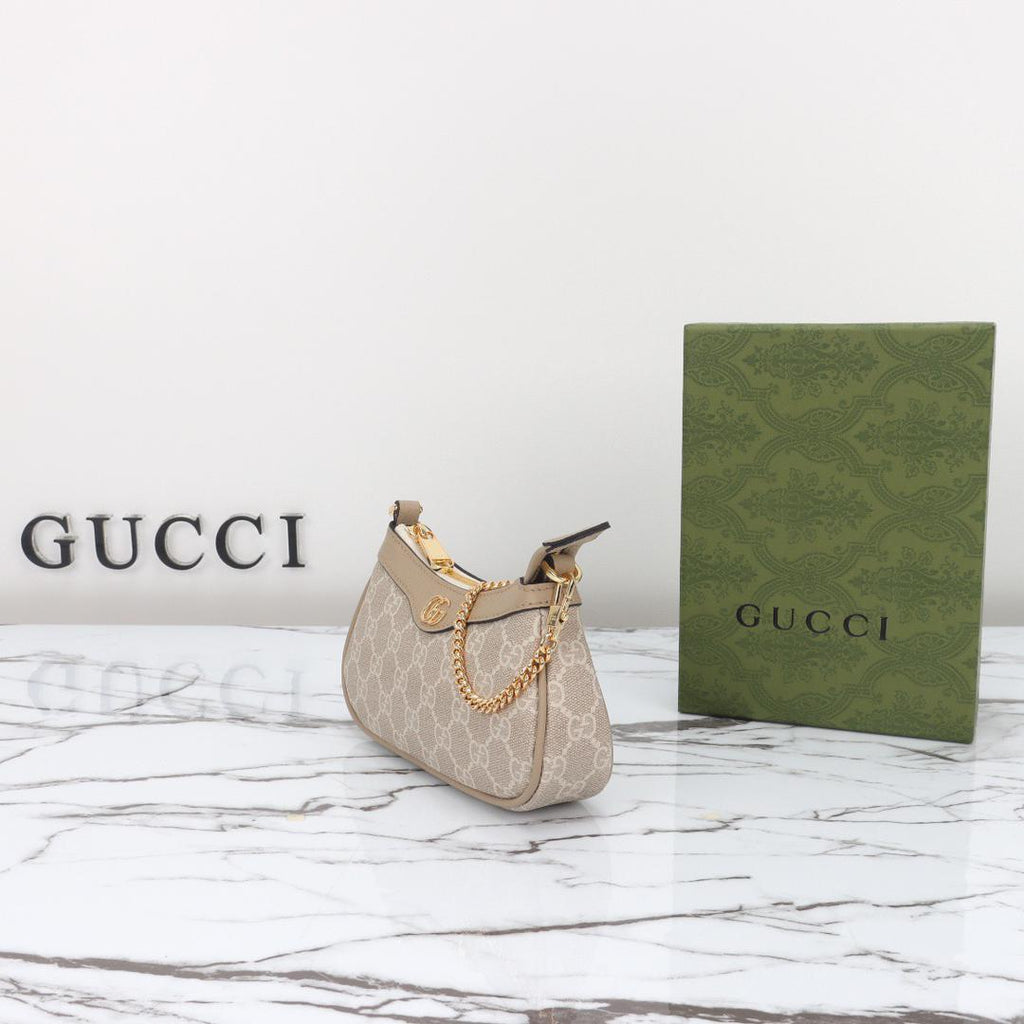 Ivory Chain Mini Shoulder Bag